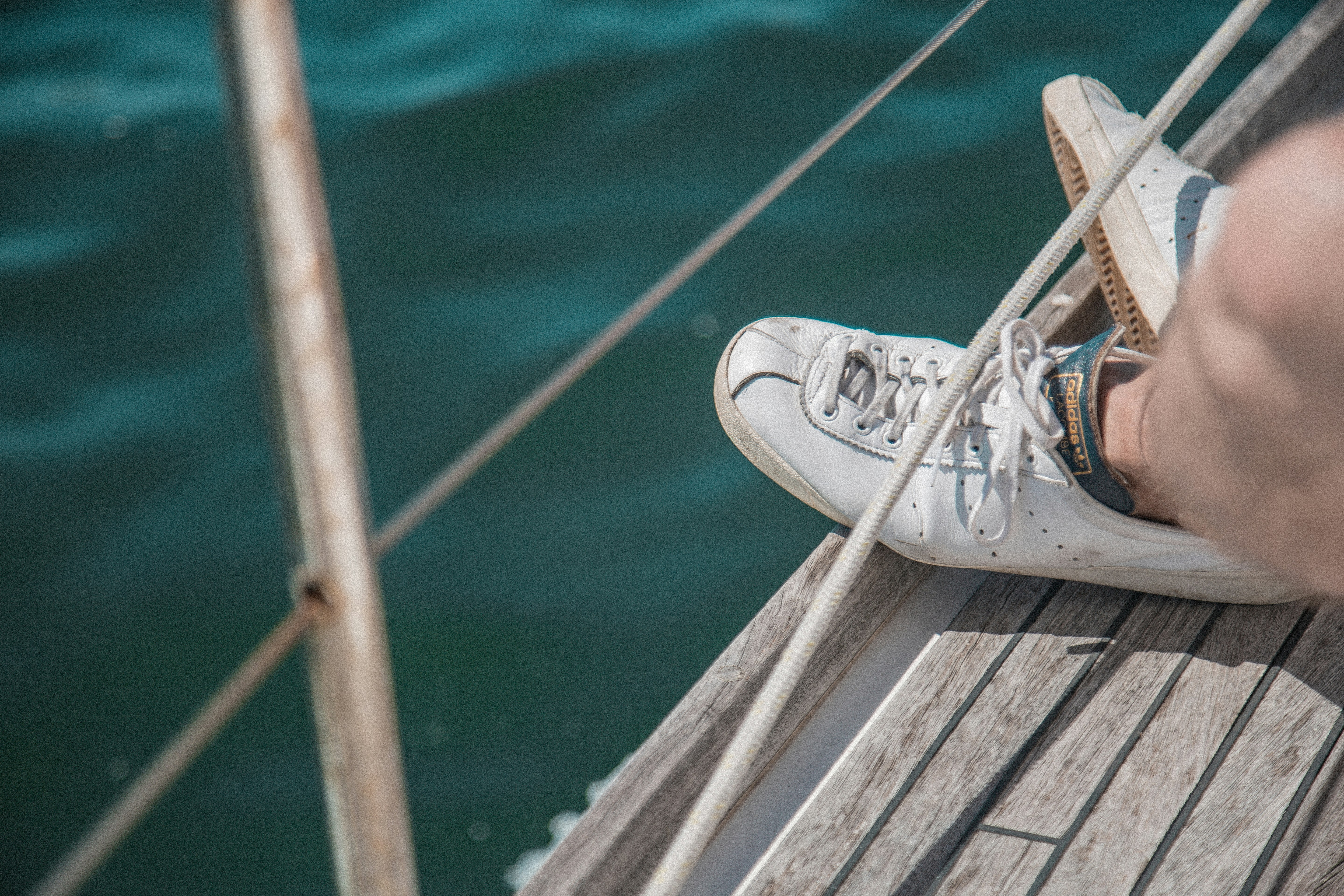 person riding boat at daytime